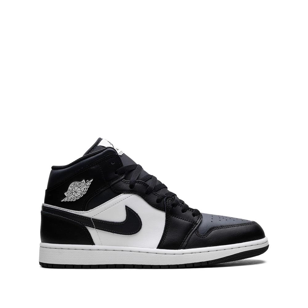 Кроссовки Jordan 1 Mid Off Noir Toe 1