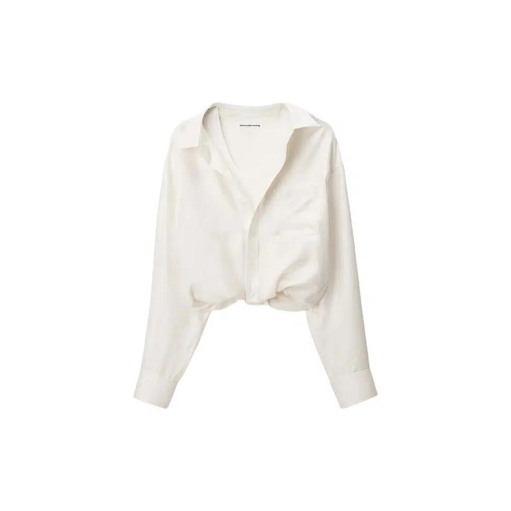 Рубашки и Топы Alexander Wang Shirt Pre-Styled Cami Top 'Кремовый' 1