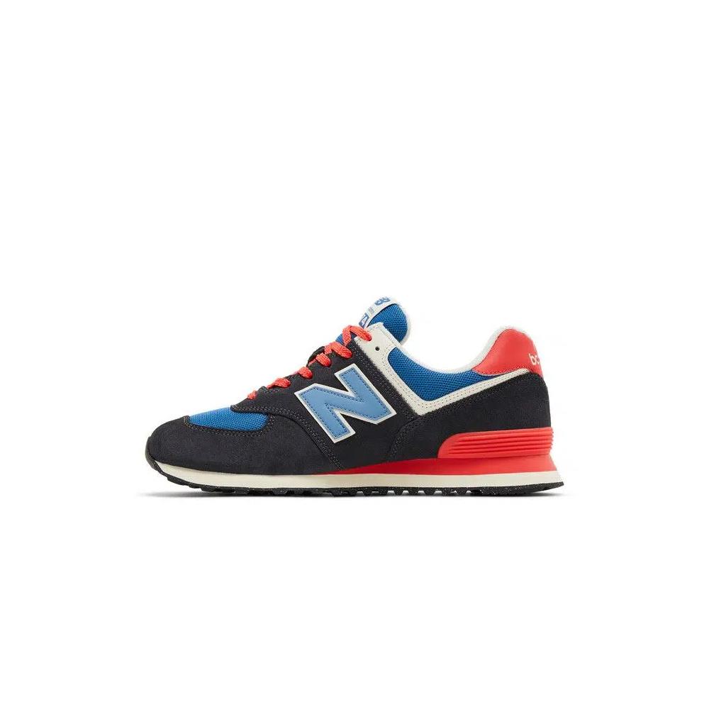 Кроссовки New Balance 574 'Phantom Blue Blast Red' 3