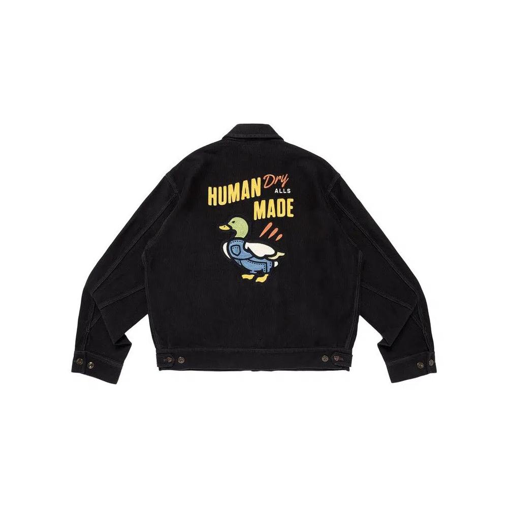 Джинсовые куртки Human Made Zip Up Work Jacket 'Черный' 2