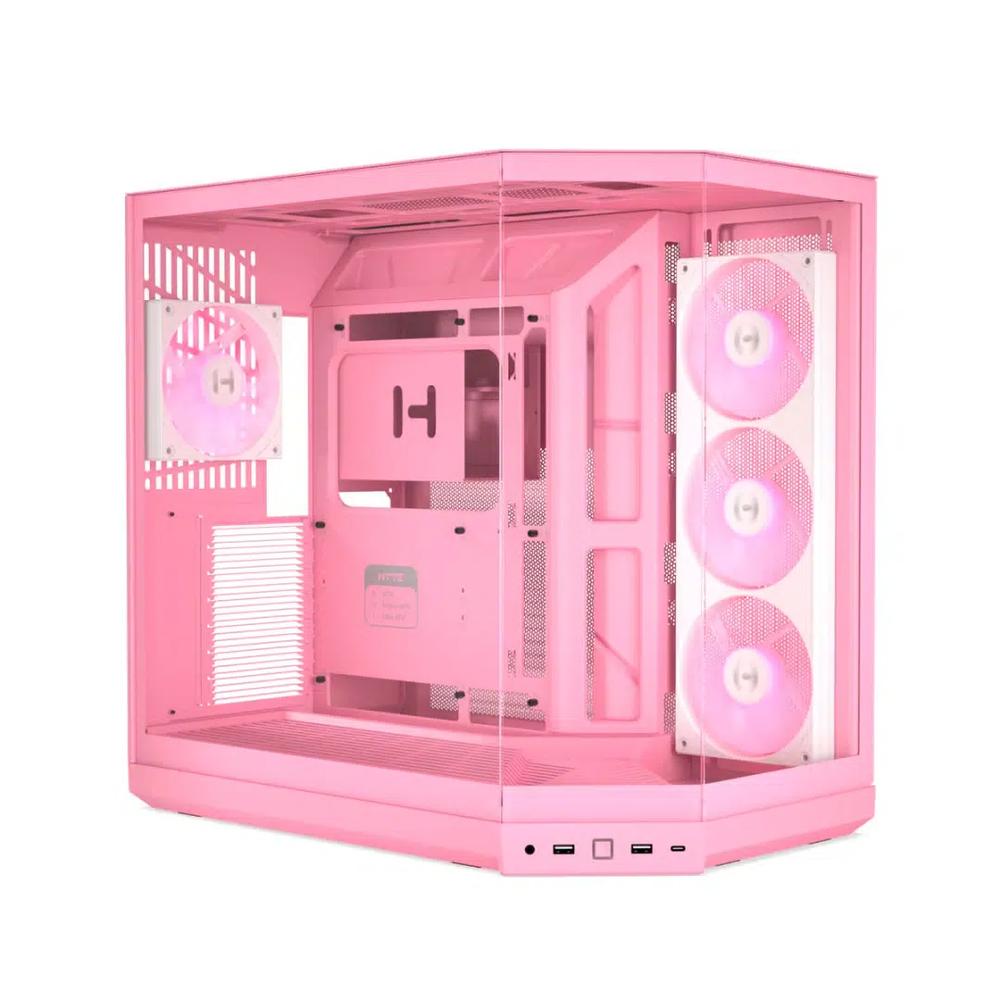 HYTE Y50 RGB ATX корпус - Клубничное молоко 1