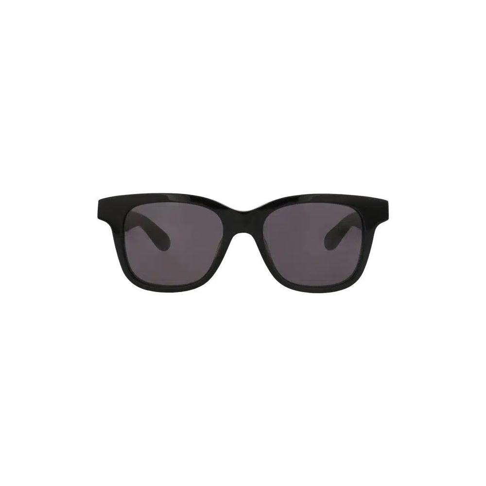 Очки Alexander McQueen Square-Frame Acetate Sunglasses 'Black Grey' 1
