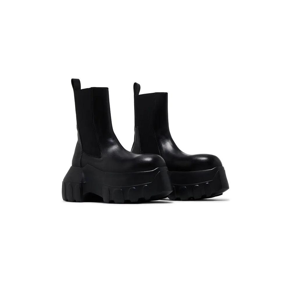 Ботинки Rick Owens Wmns Beatle Mega Tractor Boot 'Black' 8
