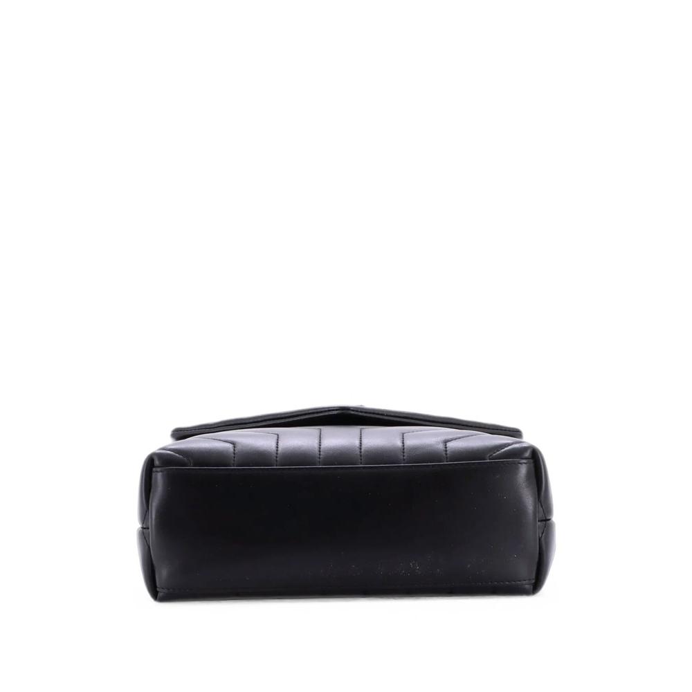 Loulou Matelasse Chevron Leather Small shoulder bag 4