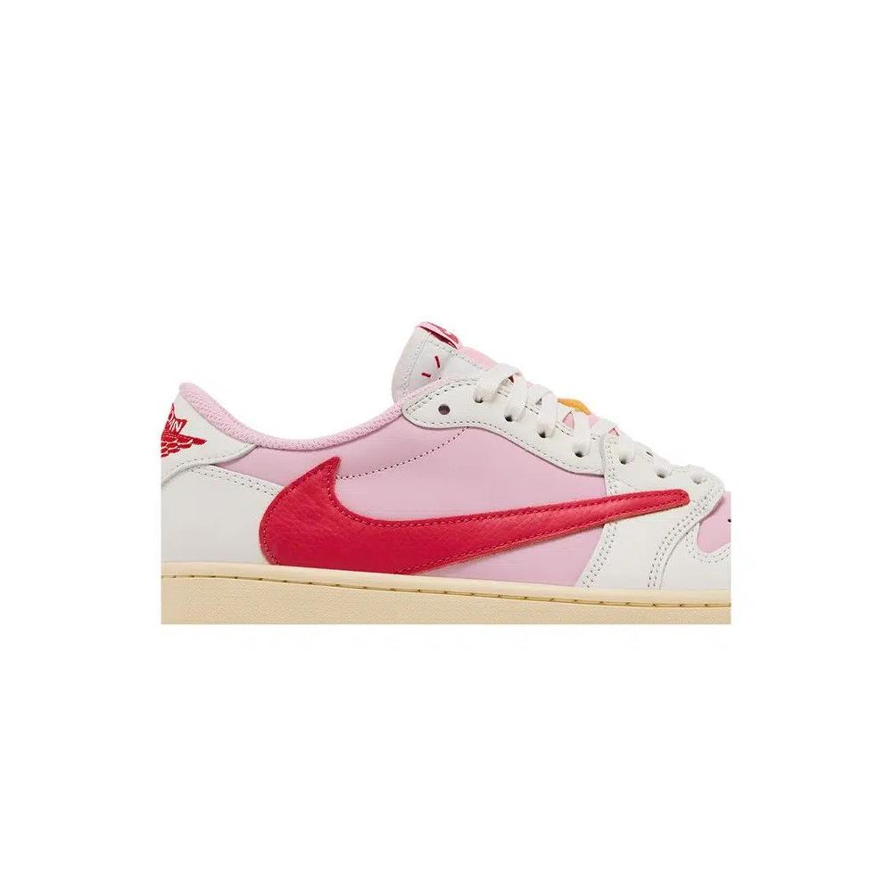 Обувь Travis Scott x Air Jordan 1 Retro Low OG 'Sail Tropical Pink' 2