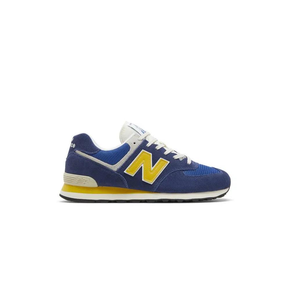 Кроссовки New Balance 574 'Navy Yellow' 1