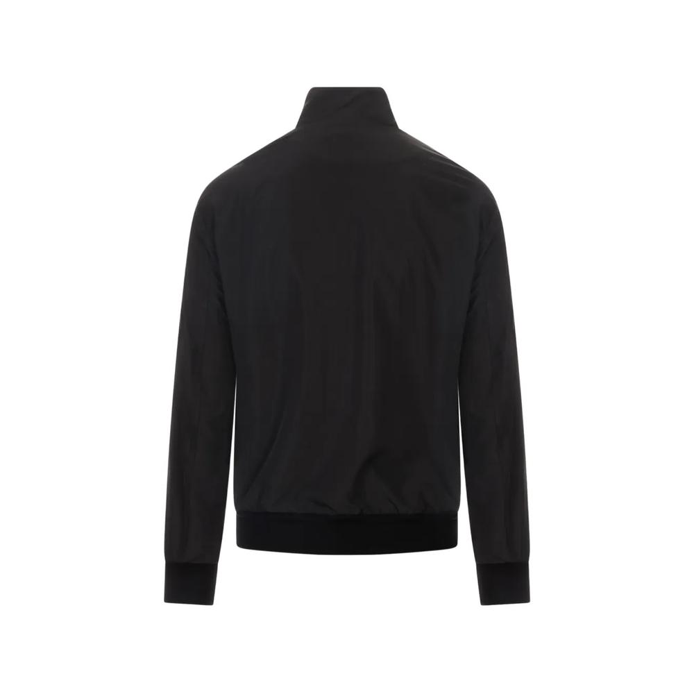 Бомбер на молнии с высоким воротником 2