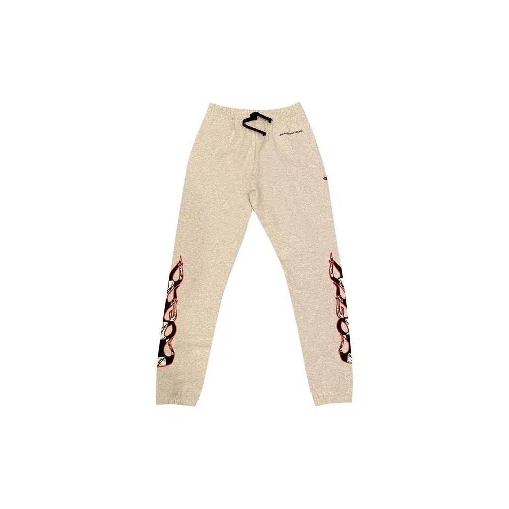 Спортивные штаны Chrome Hearts x Matty Boy PPO Brain «Ash Grey» 1