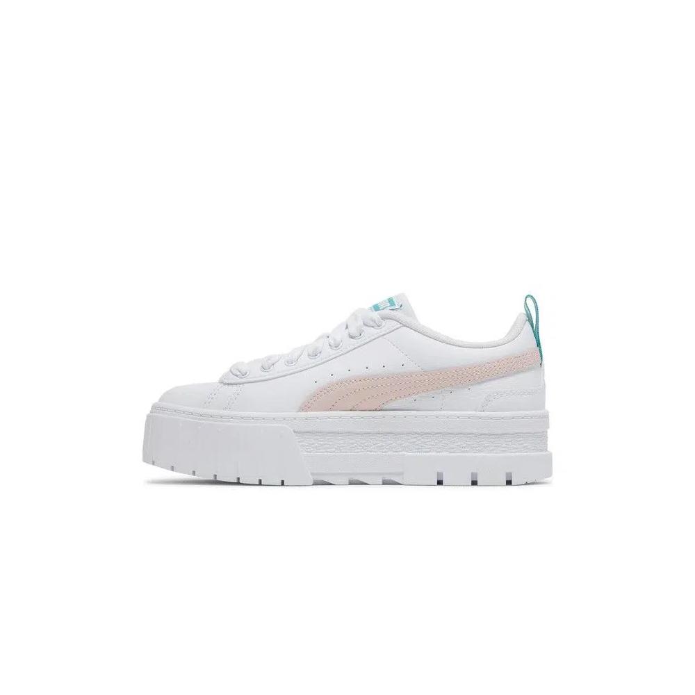 Кроссовки Puma Mayze Leather Jr 'White Chalk Pink' 3