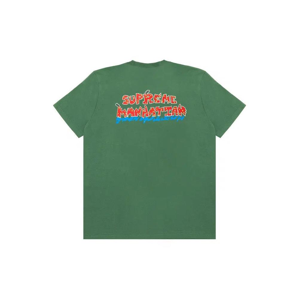 Футболки Supreme Manhattan Tee 'Light Pine' 2