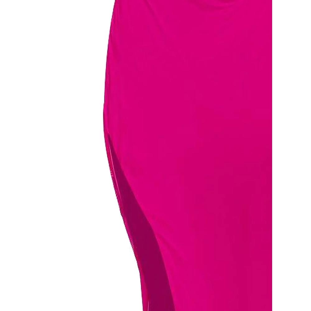 Bardot asymmetric draped maxi dress 2