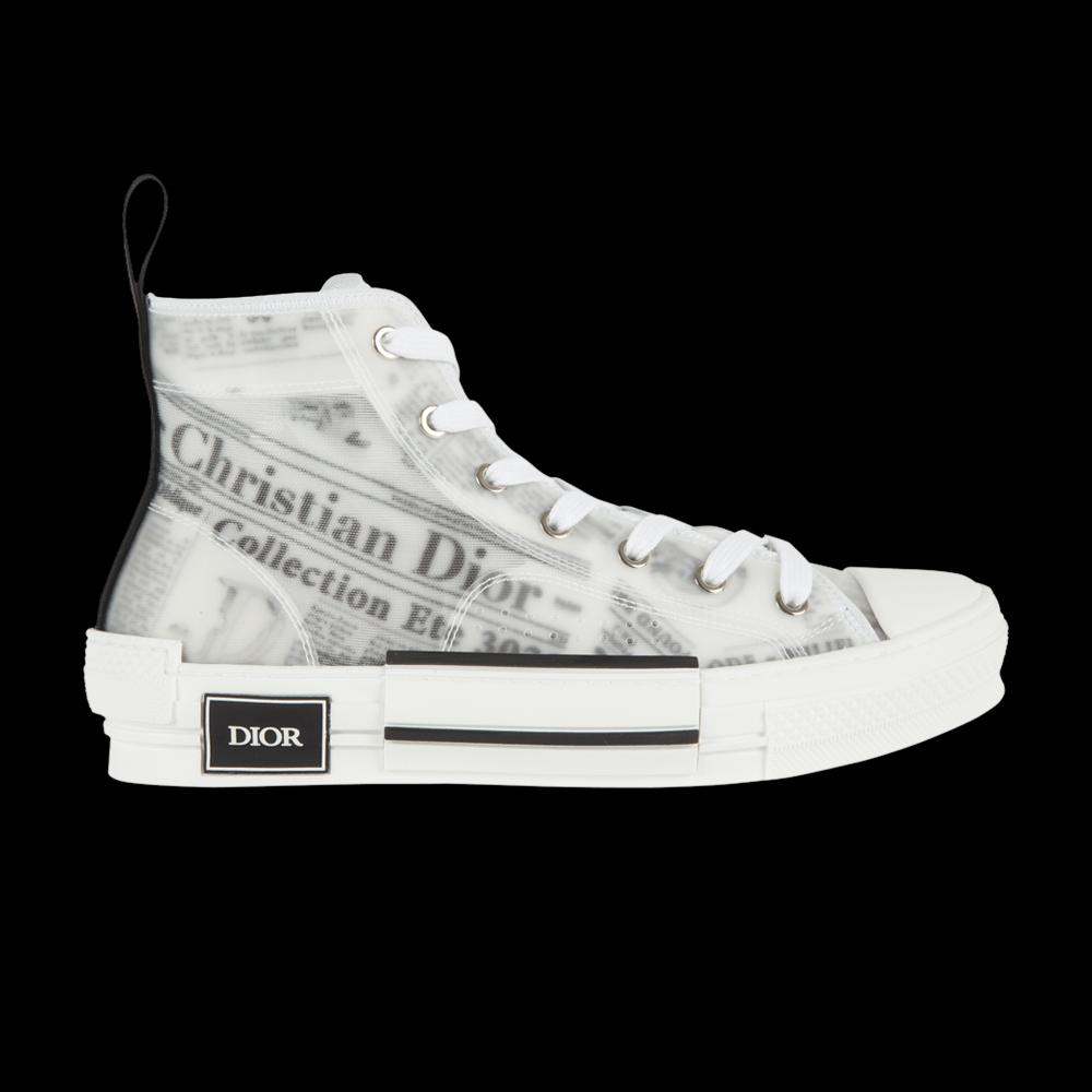 Кроссовки Dior B23 High 'Newsprint' 1