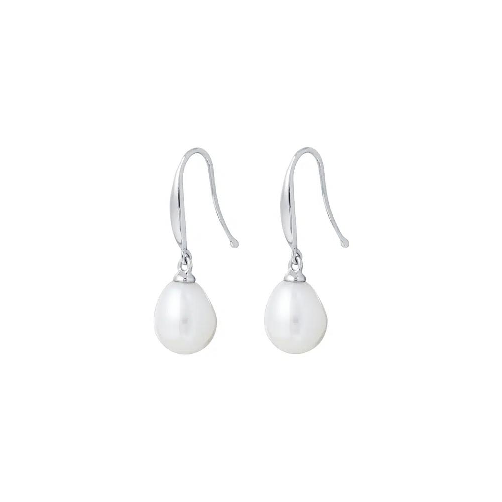 TOMEI Pearlfect Love Серьги-капли с жемчугом, белое золото 585/14K 2