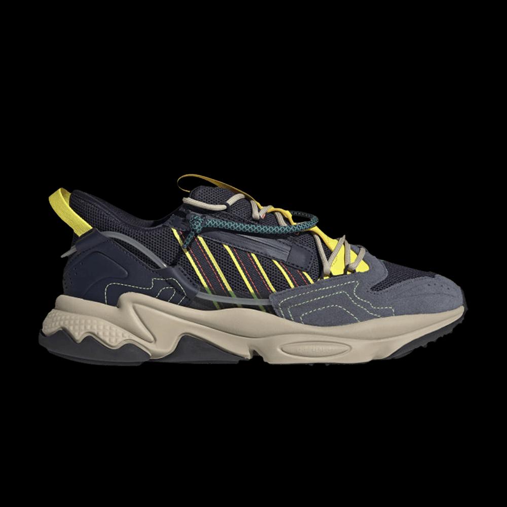 Кроссовки Adidas Ozweego Zip 'Legend Ink Yellow' 1