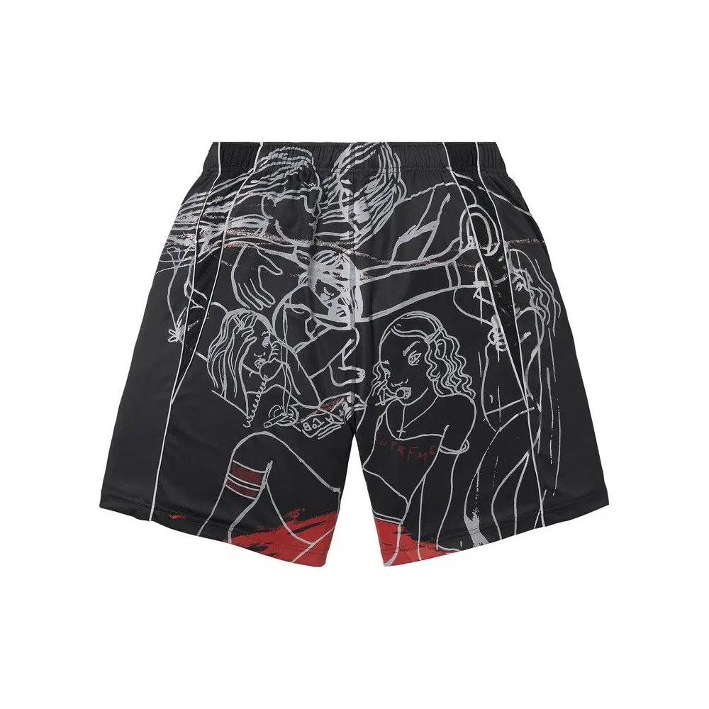 Шорты Supreme x Rita Ackermann Short 'Black' 2