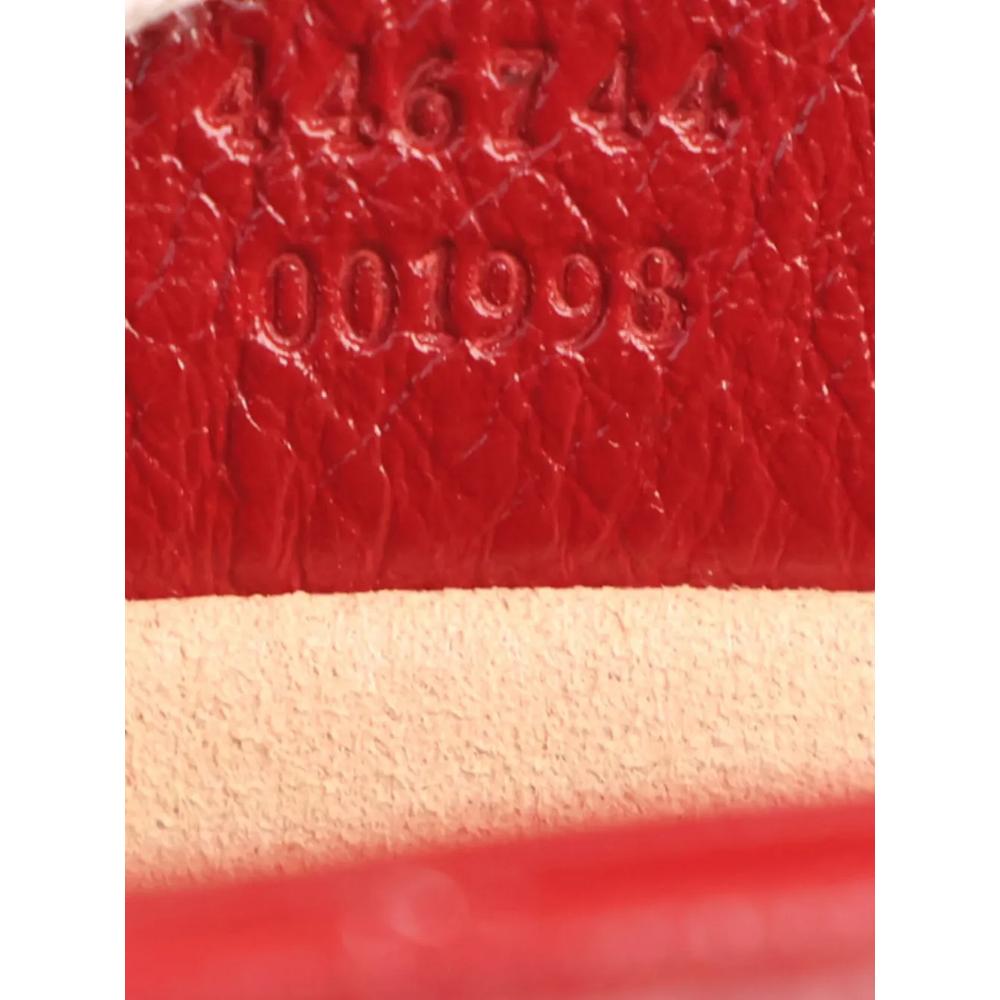 Маленькая сумка на плечо GG Marmont Matelasse Diagonal GG Canvas and Leather (2016-2026 годы) 2