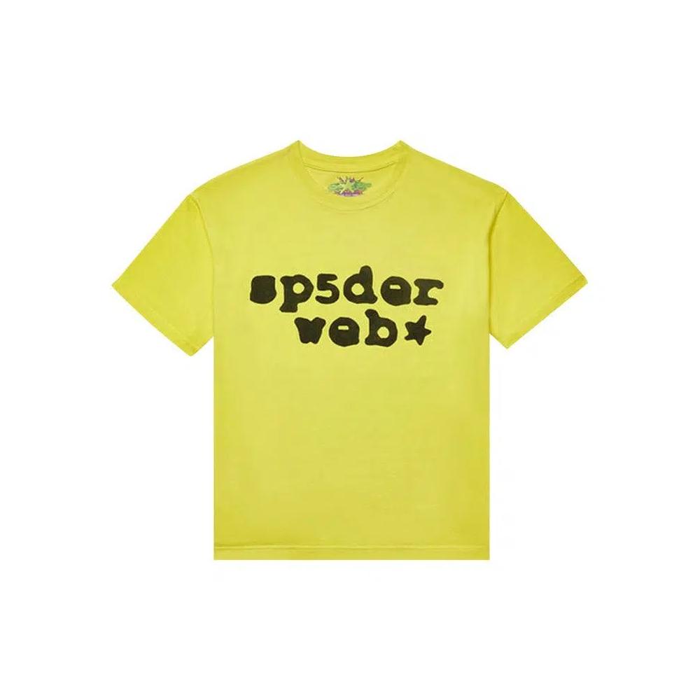Футболки Sp5der Web Tee 'Yellow' 1