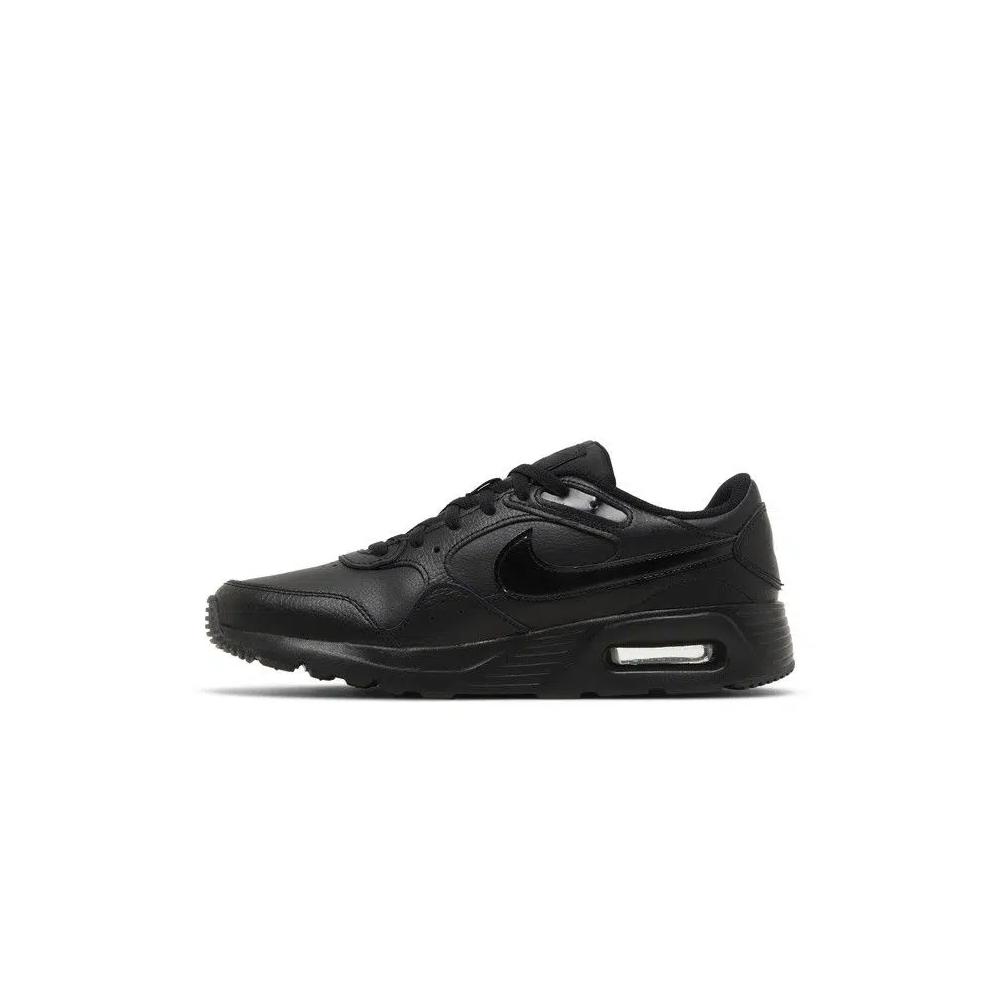Кроссовки Nike Air Max SC Leather 'Тройной черный' 3