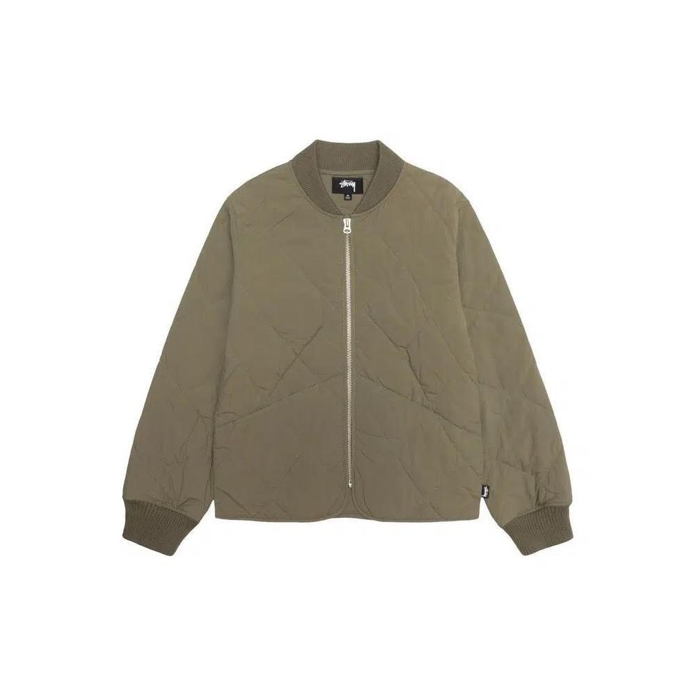Куртки Stussy 8 Ball Quilted Liner Jacket 'Оливковый' 1