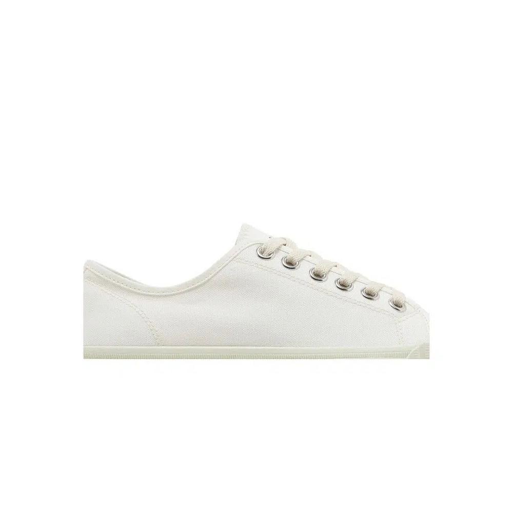 Кроссовки Maison Margiela Wmns Tabi Canvas Low 'White' 2