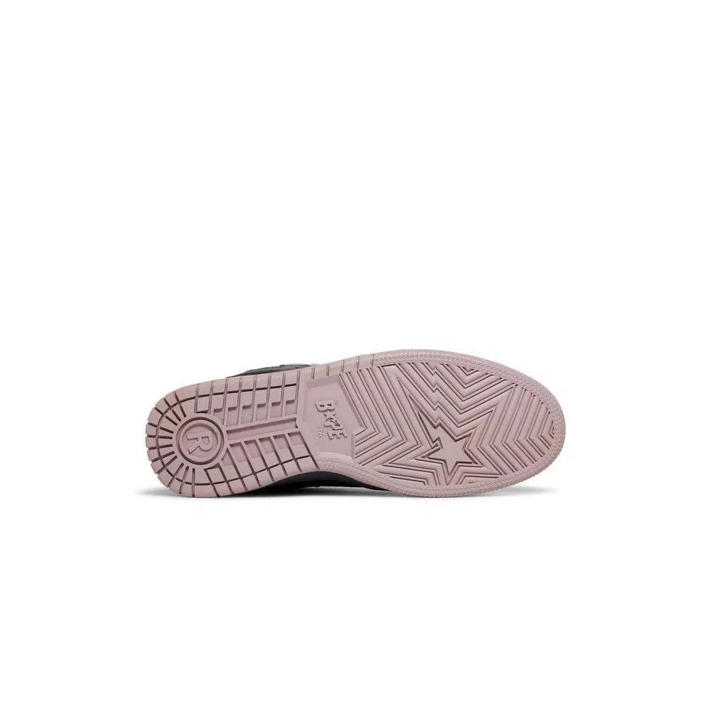 Кроссовки BAPE Sk8 Sta 'Pink Black' 4