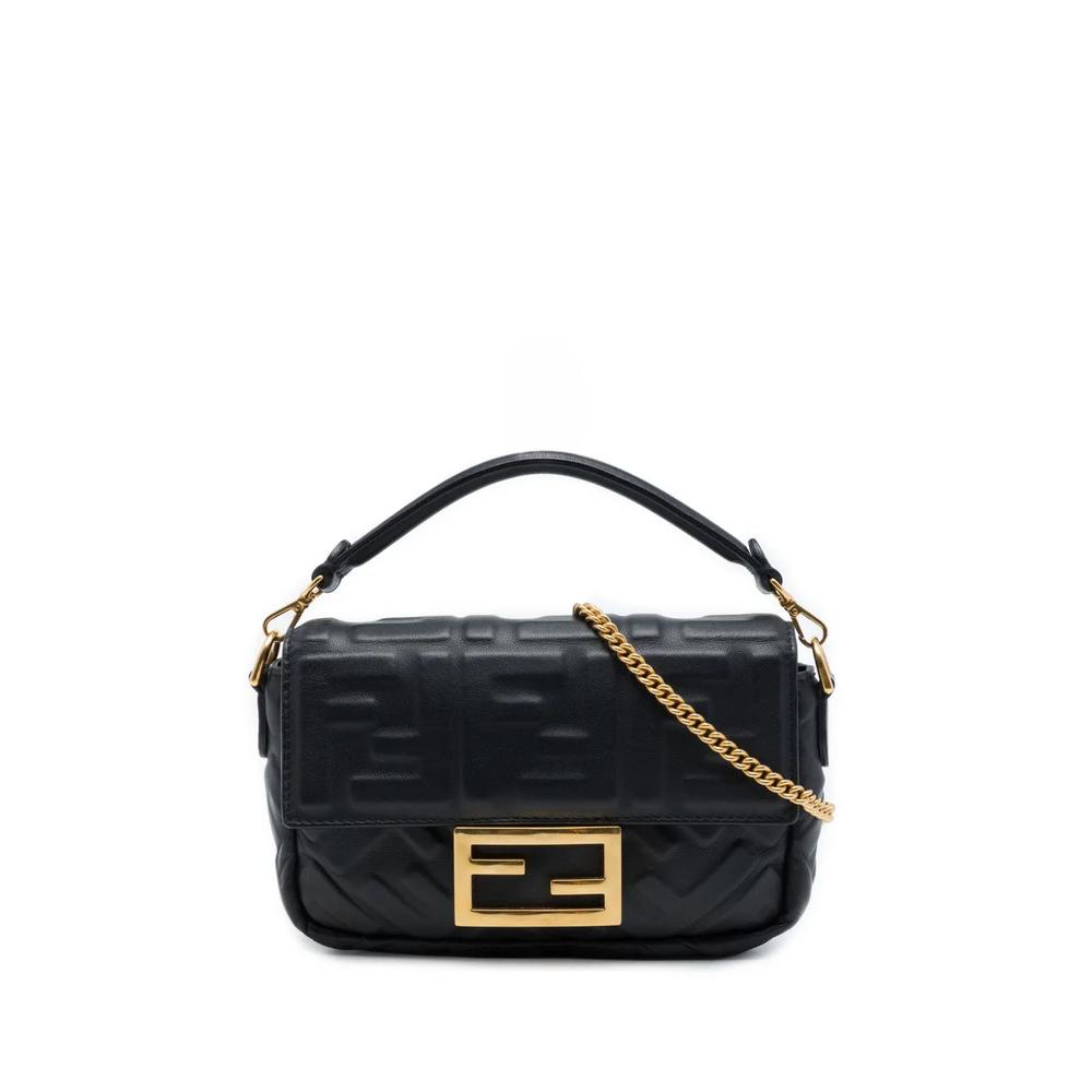 Сумка-сэтчел Mini Zucca Embossed Leather Baguette (2010-2026 годы) 1