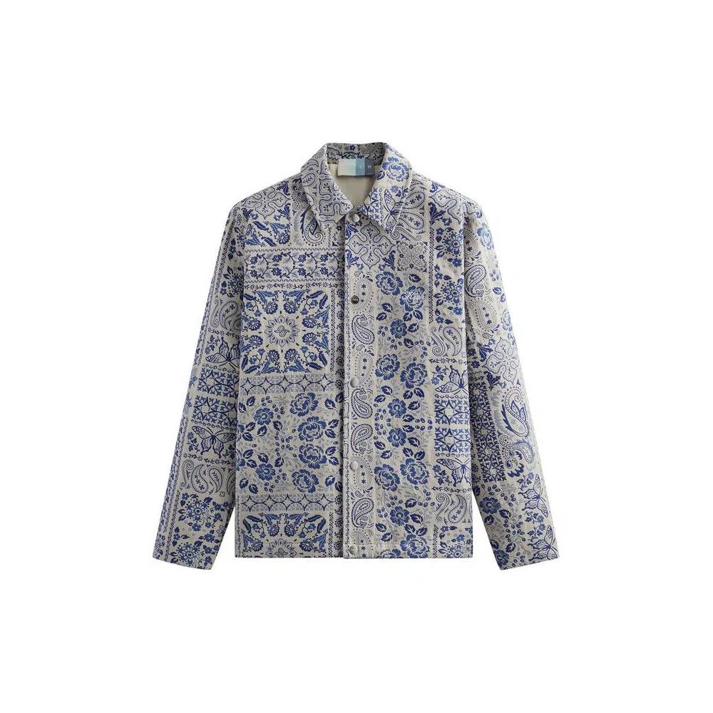 Куртки Kith Tapestry Coaches Jacket 'Sandrift' 1