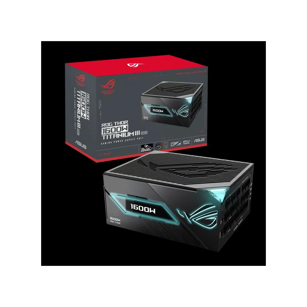 ASUS ROG Thor 1600W Titanium III ROG Equalizer 80Plus Titanium полный модульный блок питания 6
