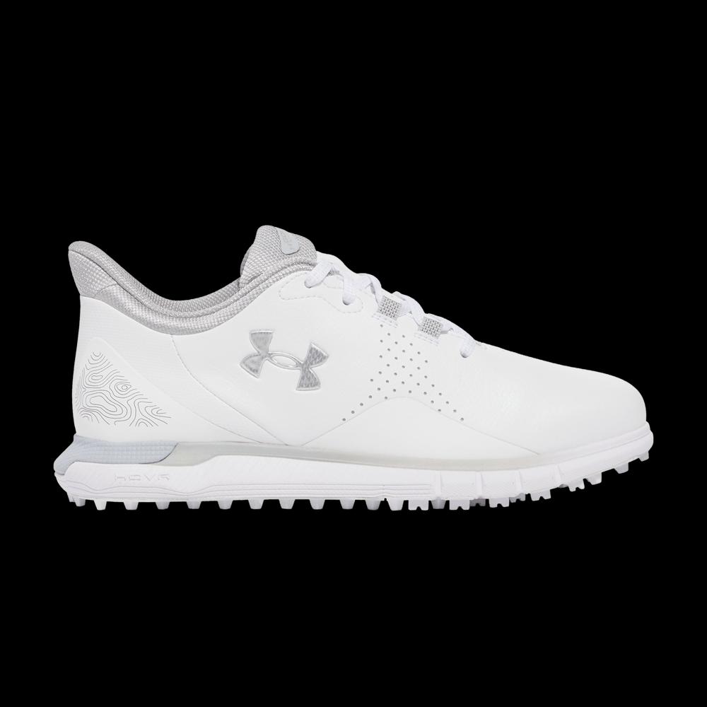 Шиповки Under Armour Wmns Drive Fade Spikeless Golf 'White Distant Grey' 1