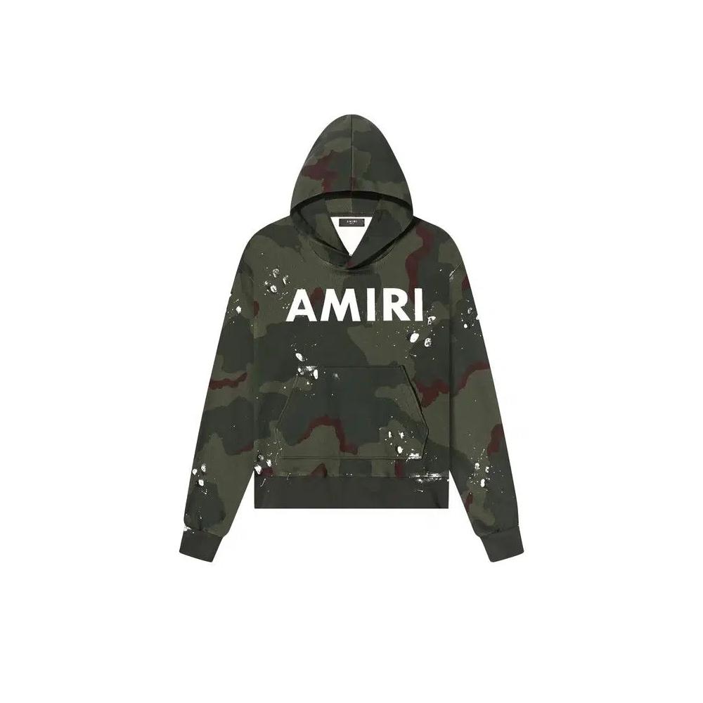 Худи Amiri Army Logo Hoodie 'Camo' 1