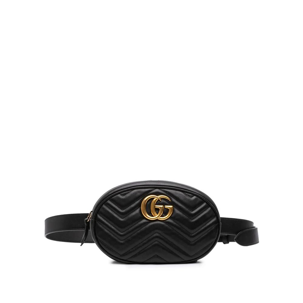 2016-2026 GG Marmont Matelasse Calfskin belt bag 1
