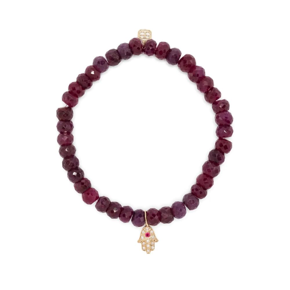 Браслет Hamsa из желтого золота 1