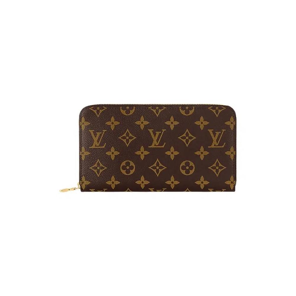 Кошельки Louis Vuitton Zippy Organizer 'Brown Monogram Canvas' 1