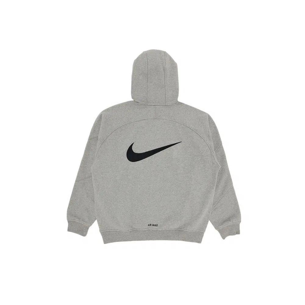 Худи Supreme x Nike Zip Up Hooded Sweatshirt 'Heather Grey' 2