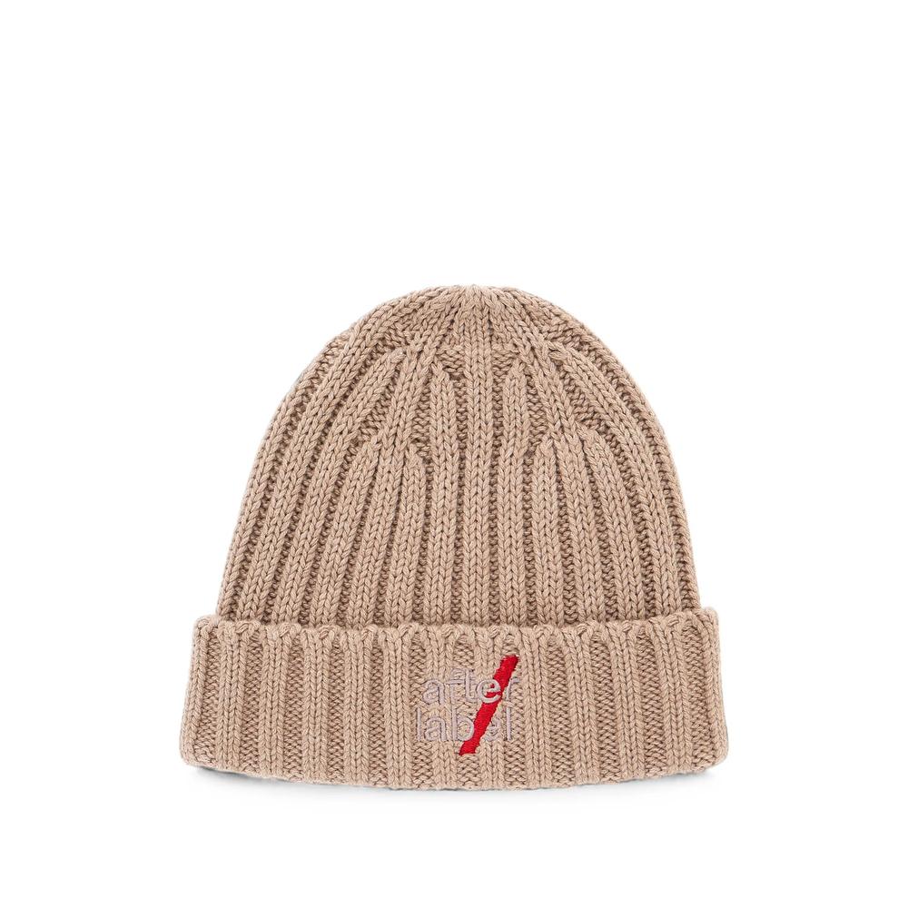 ribbed-knit beanie hat 1