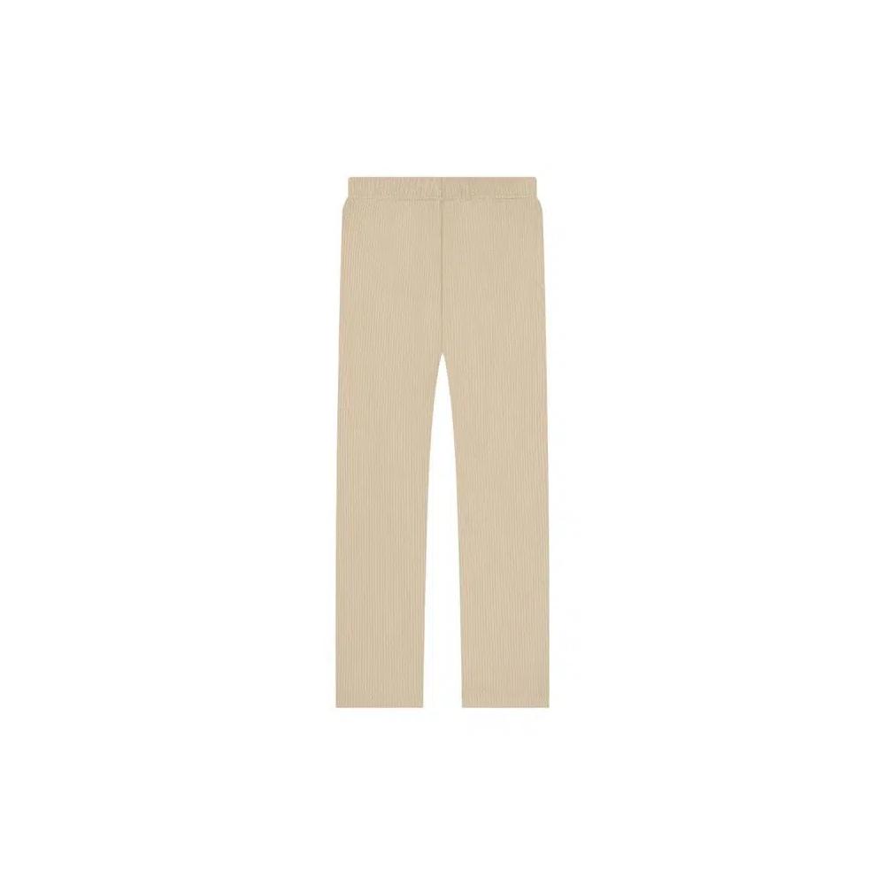 Детские свободные вельветовые брюки Fear of God Essentials Kids «Sand» 2