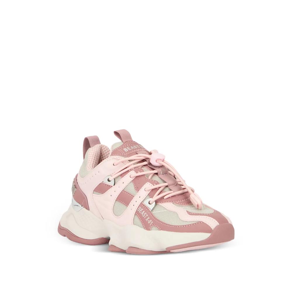 Runner Beast X-01 panelled sneakers 2