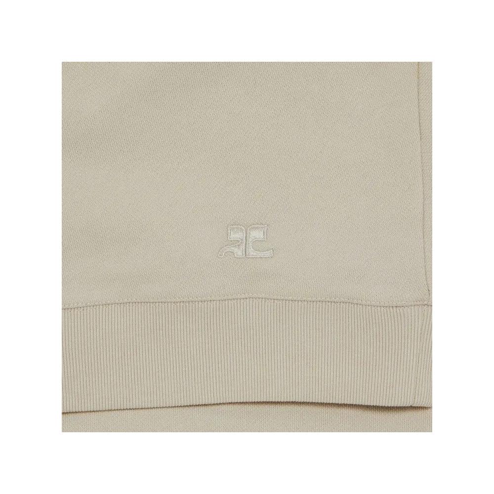 Свитшоты Courrèges Off Shoulder Sweatshirt 'Oatmeal' 3