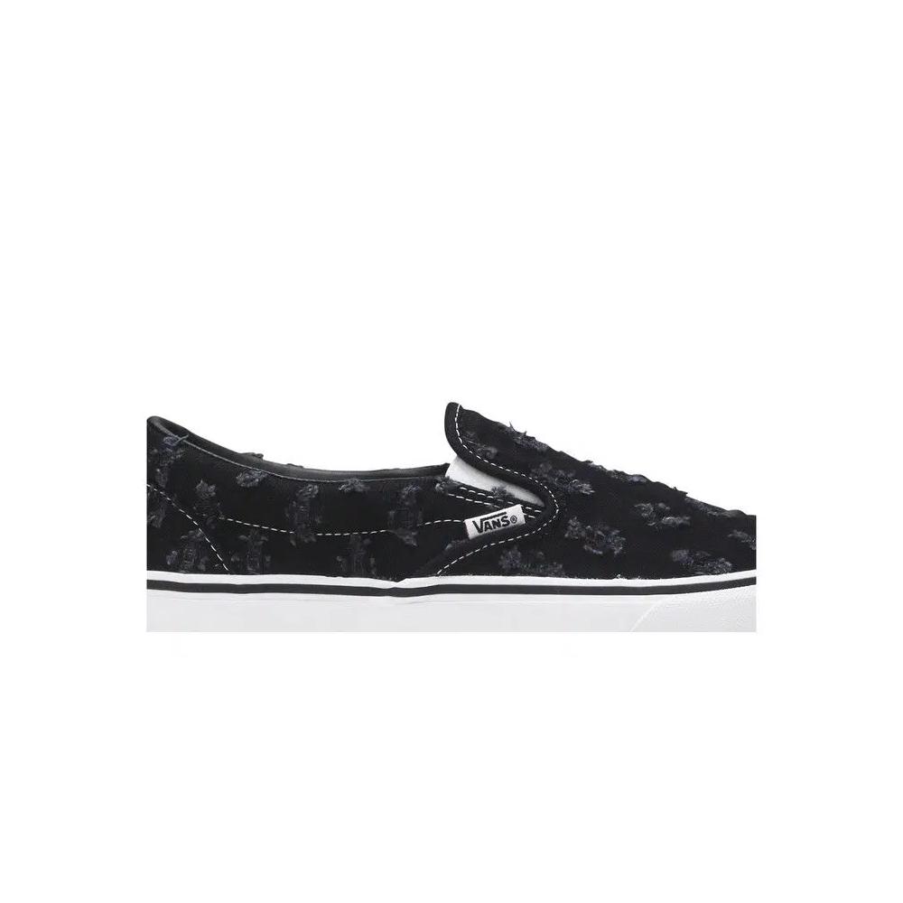 Слипоны Supreme x Vans Slip-On 'Black Hole Punch Denim' 3