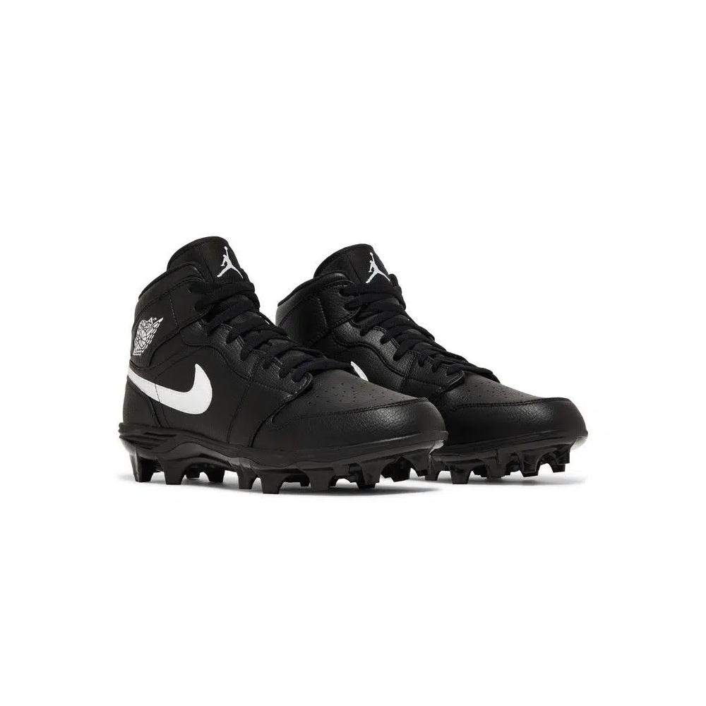 Кроссовки Air Jordan 1 Mid TD Cleat 'Black' 2023 8