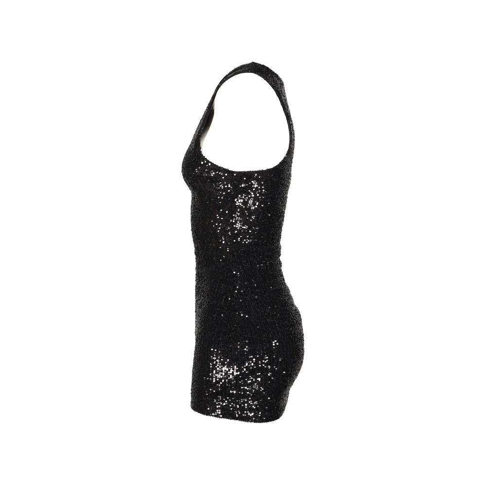 sequin-embellished mini dress 1