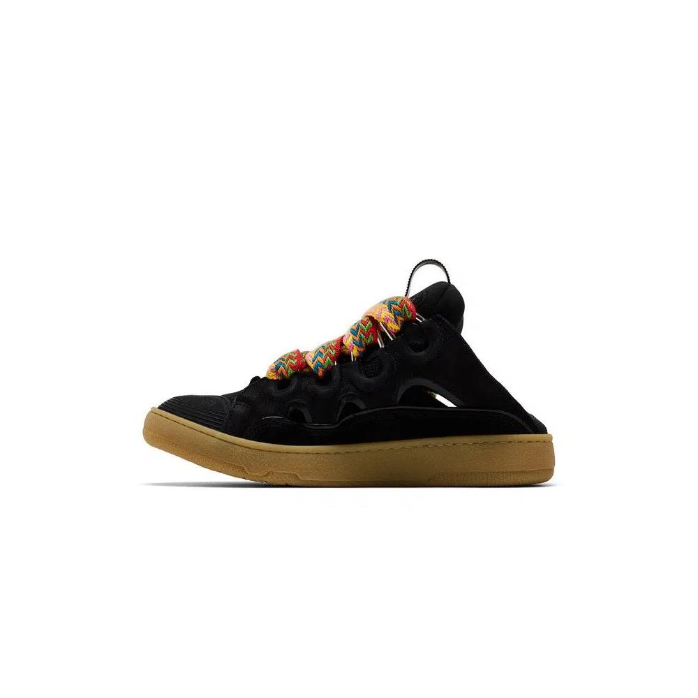 Мюли Lanvin Curb Mule 'Black Multi Laces' 3