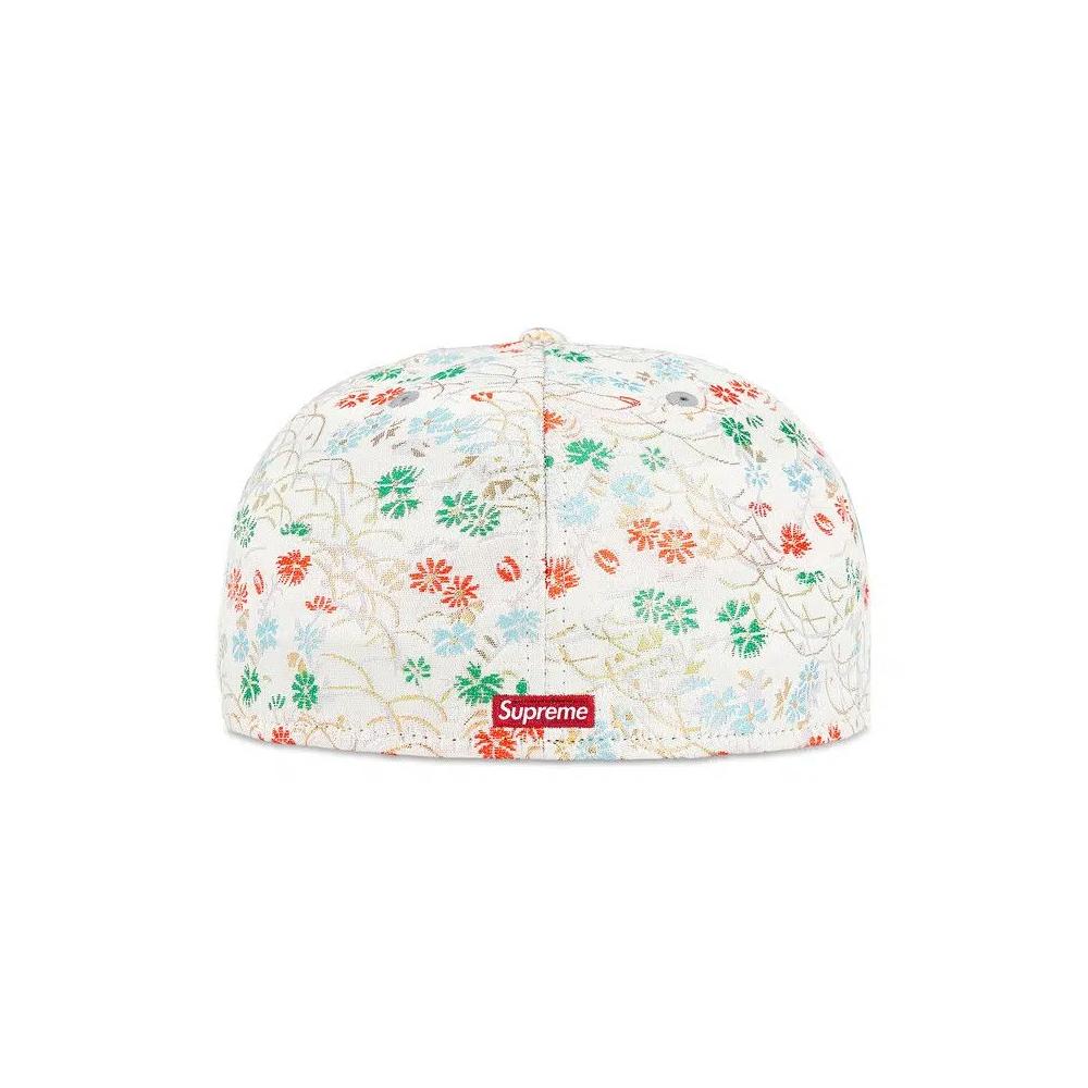 Кепки Supreme Floral Jacquard New Era 'Белый' 2