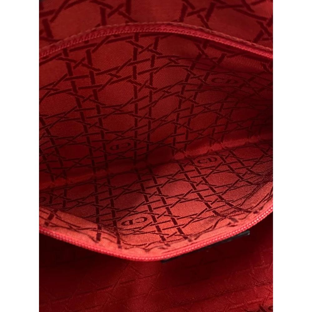 1990-2000 Large Lambskin Cannage Lady Dior satchel 6