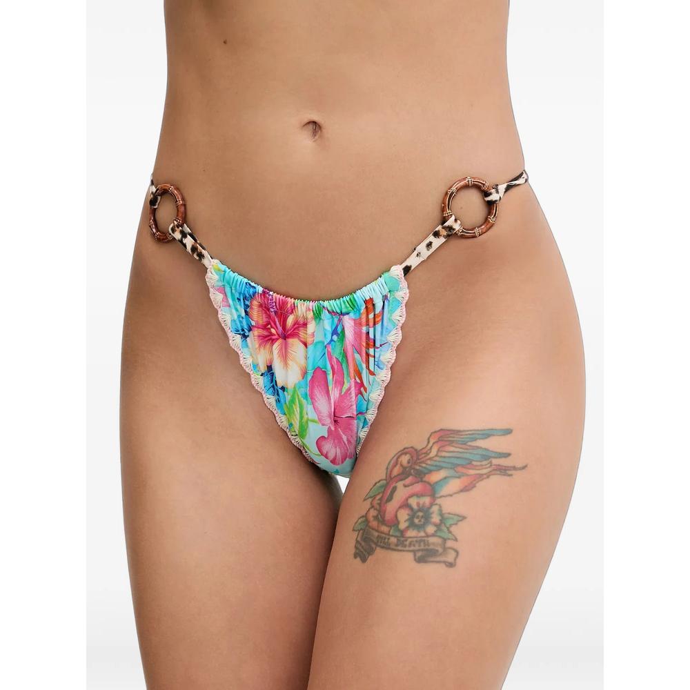 Cricozania Luhani floral-print leopard-print bikini 4