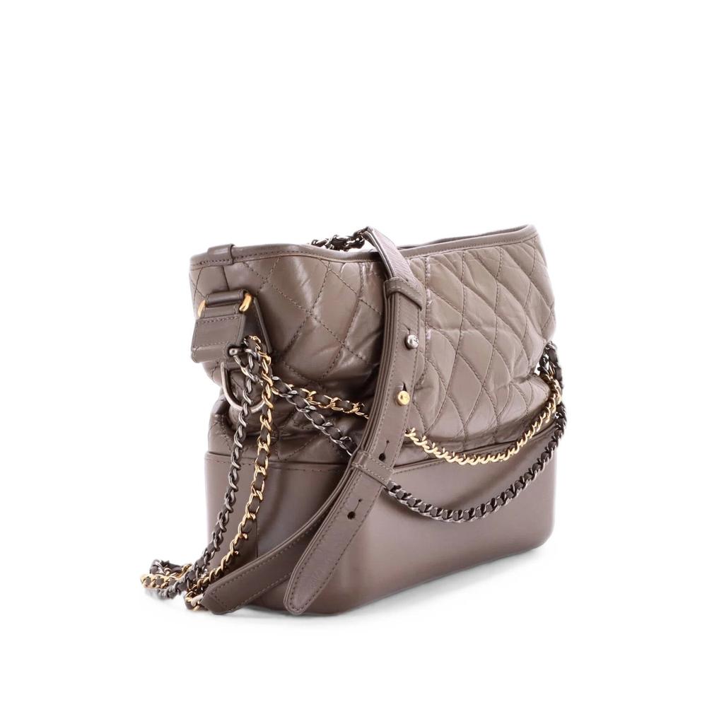Gabrielle Quilted Aged Calfskin Medium hobo bag 2