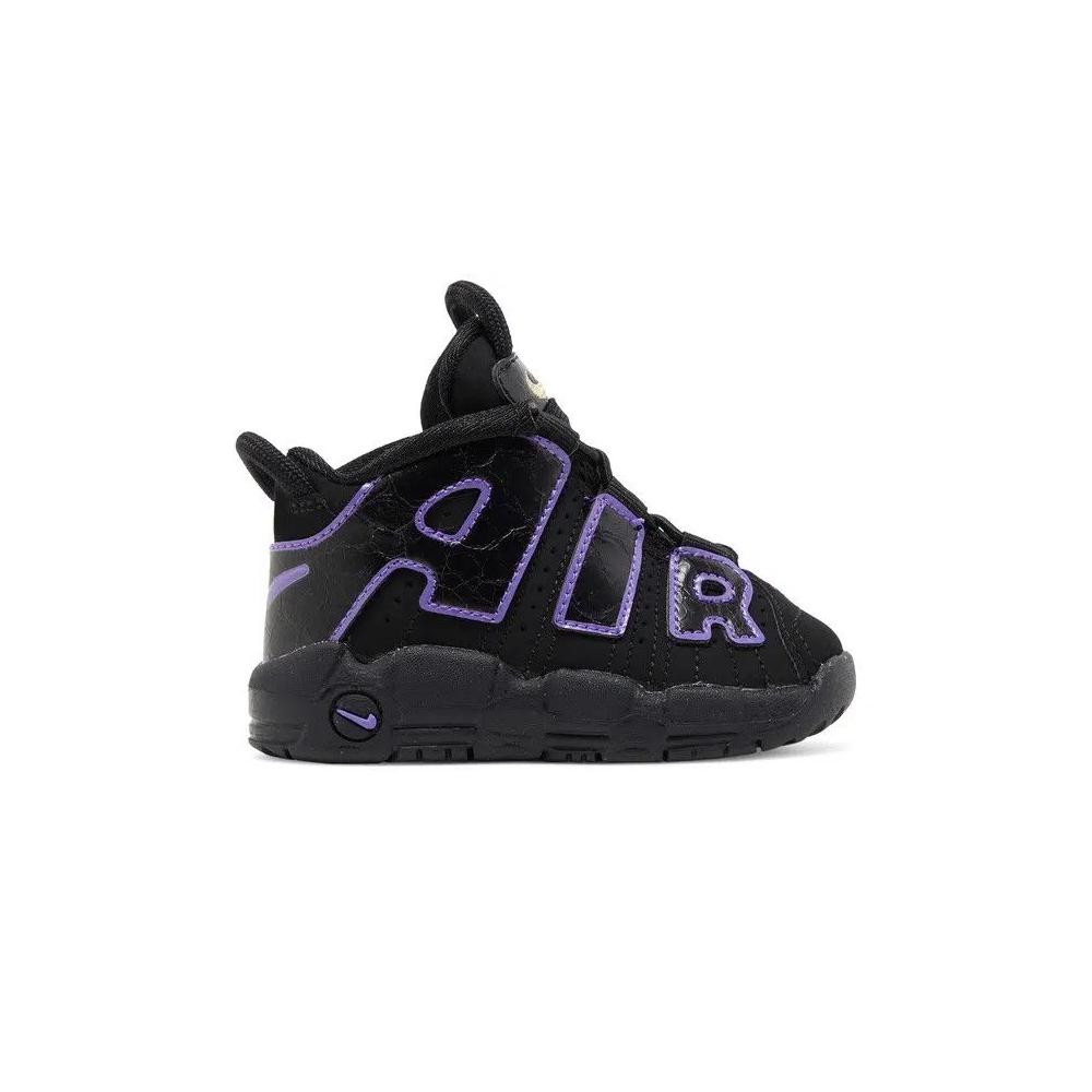 Кроссовки Nike Air More Uptempo TD 'Black Action Grape' 1