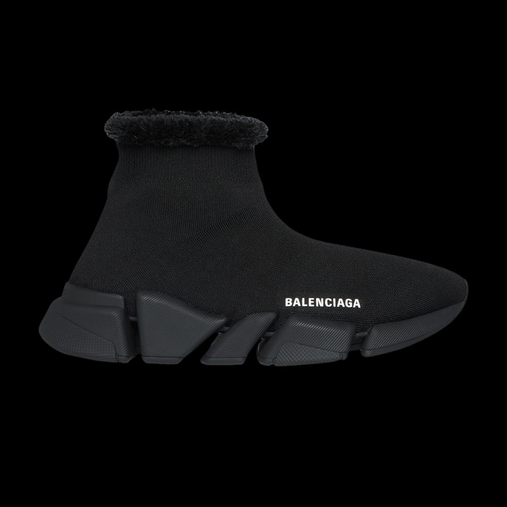 Кроссовки Balenciaga Wmns Recycled Speed 2.0 Sneaker 'Черный' 1