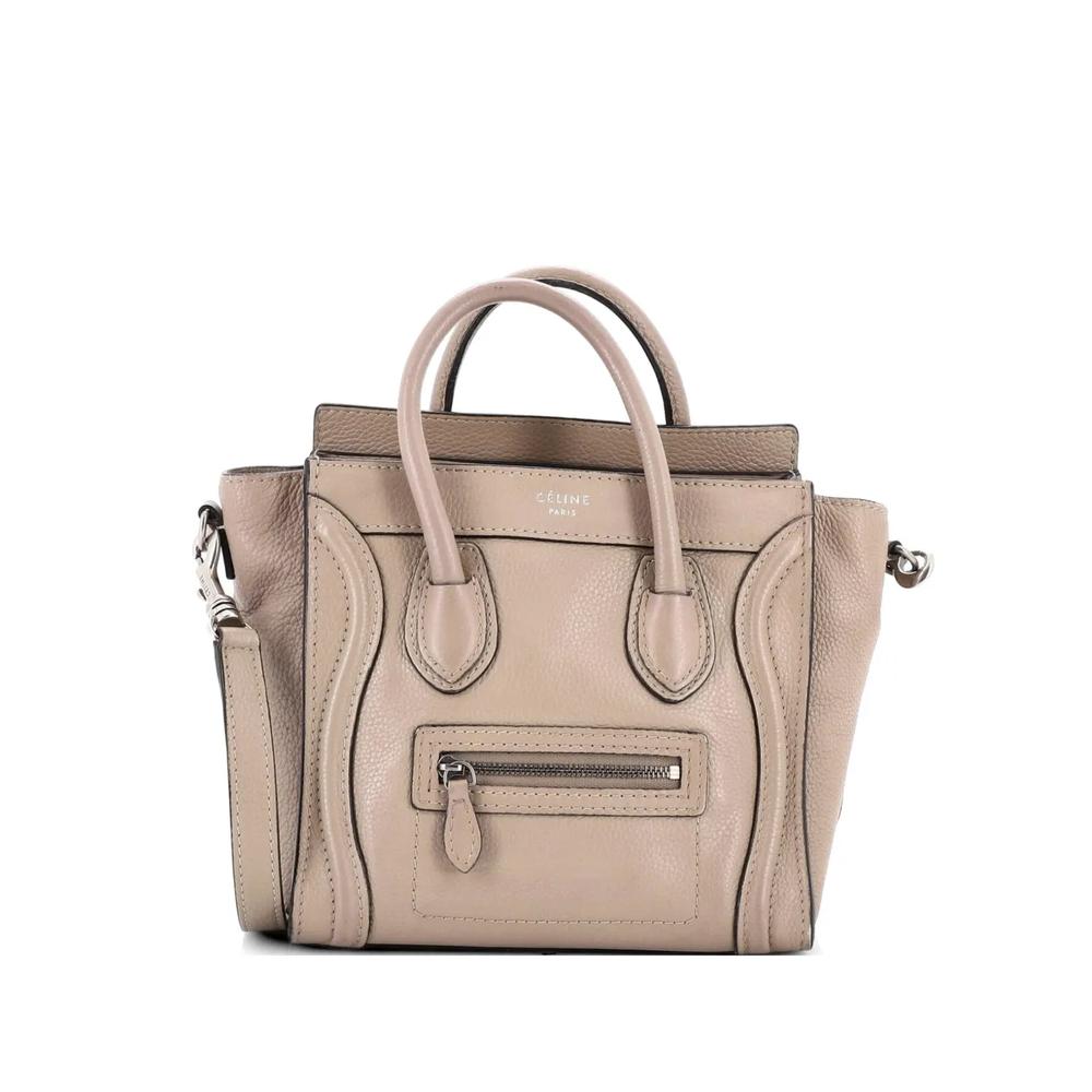 Сумка через плечо Luggage Bag Nano из зернистой кожи 1