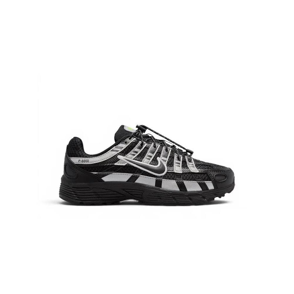 Кроссовки Nike P-6000 GS 'Black Metallic Silver Volt Ice' 1